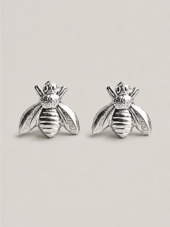 Anthropologie Jewelry - New! Silver Bee Post Earrings (1062) NWOT